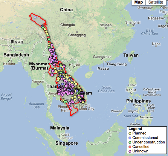 Mekong dams